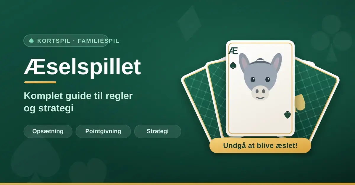 Æselspillet: En komplet guide til regler og strategi