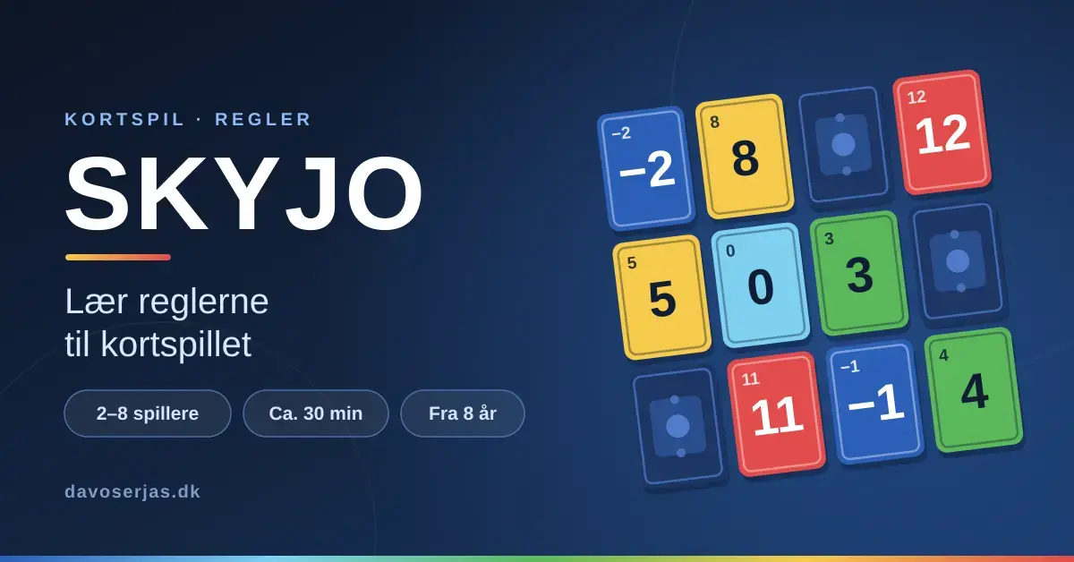 Skyjo – Lær reglerne til kortspillet