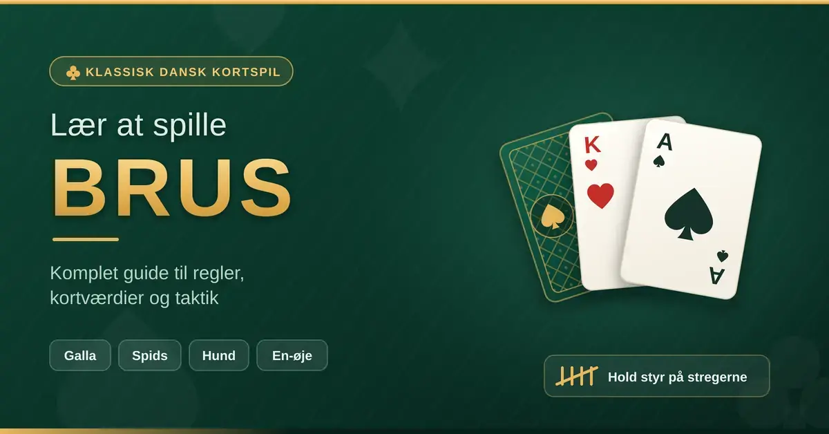 Lær at spille kortspillet brus: En komplet guide til regler og taktik