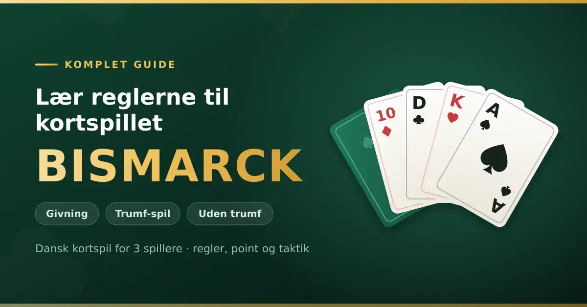 Lær reglerne til kortspillet Bismarck: En komplet guide til succes