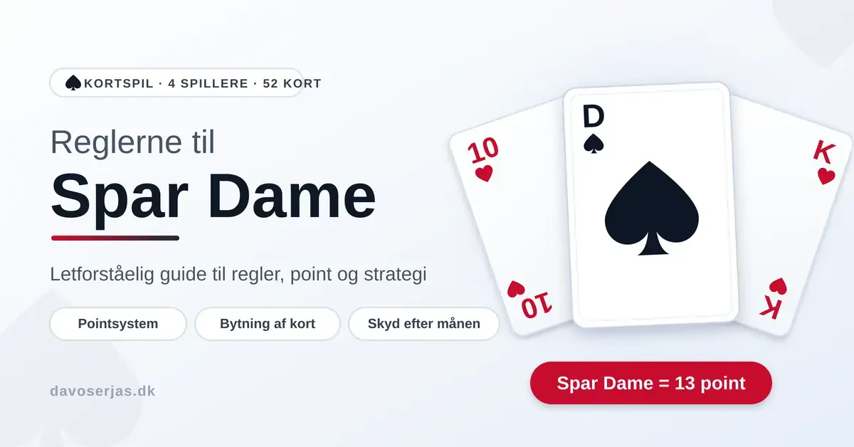 Reglerne til Spar Dame – letforståelig guide