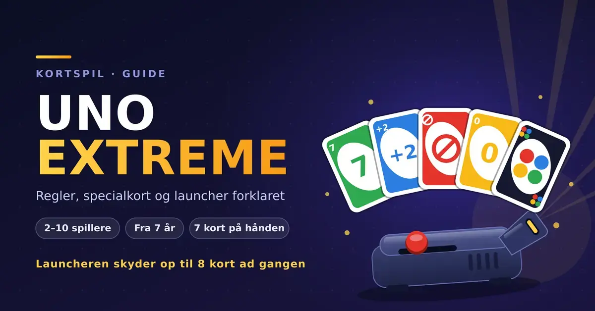 UNO Extreme – regler, specialkort og launcher forklaret