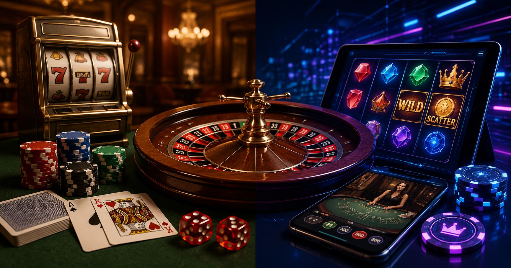 Hvad adskiller klassiske casinospil fra moderne udgivelser?