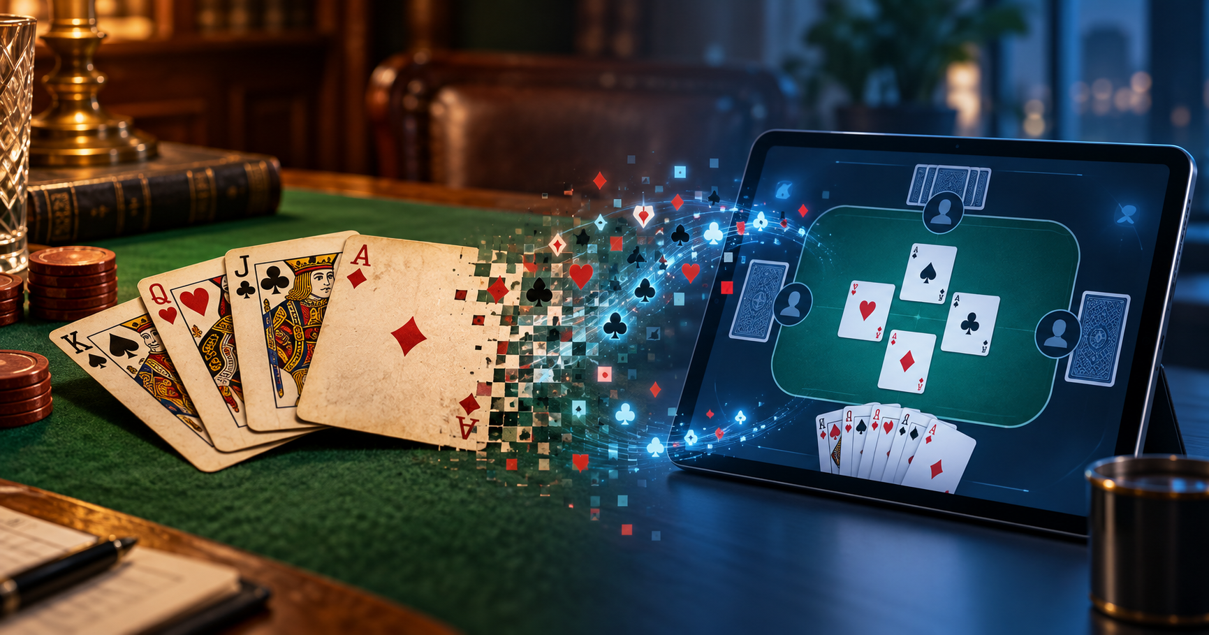 Sådan blev Whist et digitalt kortspil